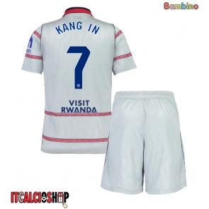 Atletico Madrid Lee Kang-in #7 Terza Maglia Bambino 2026-27 Manica Corta (+ Pantaloni corti)